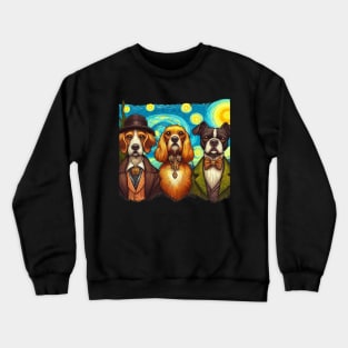 Furry Night Crewneck Sweatshirt